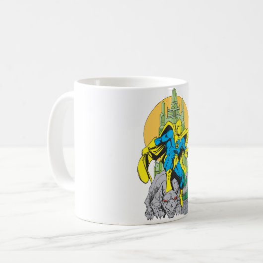 Dr. Fate & Invisible Tower Kaffeetasse (Vorderseite Links)