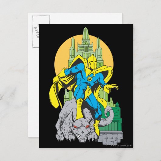 Dr. Fate & Invisible Tower Postkarte (Vorne/Hinten)