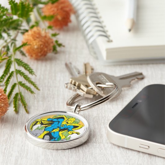 Dr. Fate & Invisible Tower Schlüsselanhänger (Seite)