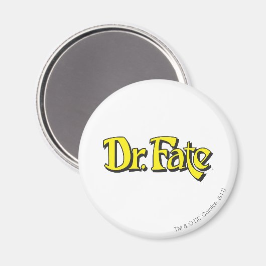 Dr. Fate Logo Magnet (Vorderseite/Rückseite)
