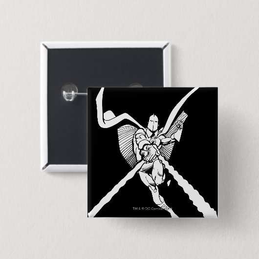 Dr. Fate Magic Kontur Button (Vorne & Hinten)