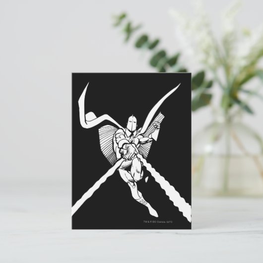 Dr. Fate Magic Kontur Postkarte (Stehend Vorderseite)