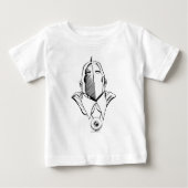 Dr. Fate Mask Kontur Baby T-shirt (Vorderseite)