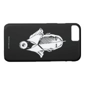 Dr. Fate Mask Kontur Case-Mate iPhone Hülle (Rückseite (Horizontal))