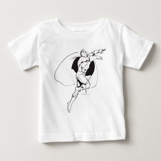 Dr. Fate Soaring Kontur Baby T-shirt (Vorderseite)