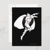 Dr. Fate Soaring Kontur Postkarte (Vorne/Hinten)