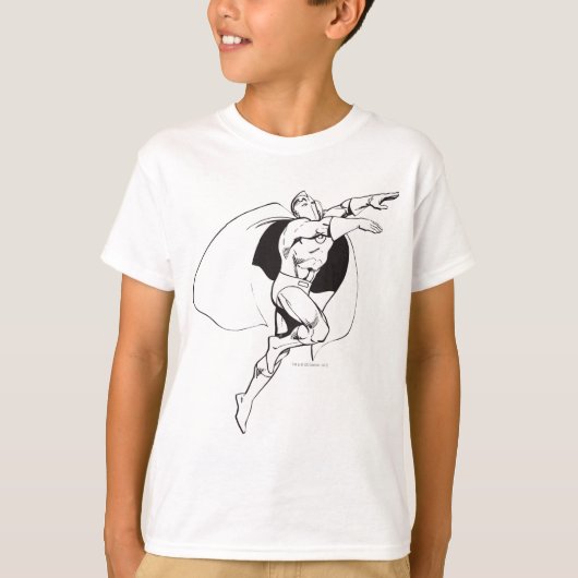 Dr. Fate Soaring Kontur T-Shirt (Vorderseite)