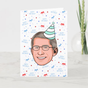 Dr. Fauci Geburtstag Karte
