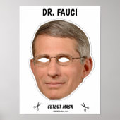 DR FAUCI Halloween Mask Poster (Vorne)