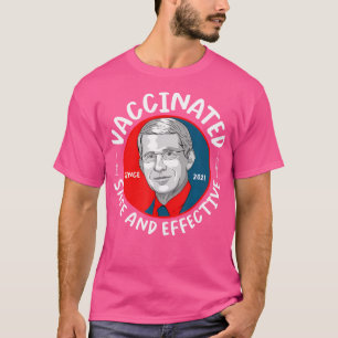 Dr. Fauci Tshirt für Männer Dr.Fauci geimpftes Hem