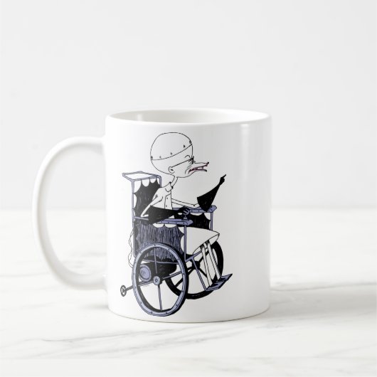 Dr Finkelstein Mad Scientist Baby  Kaffeetasse (Links)