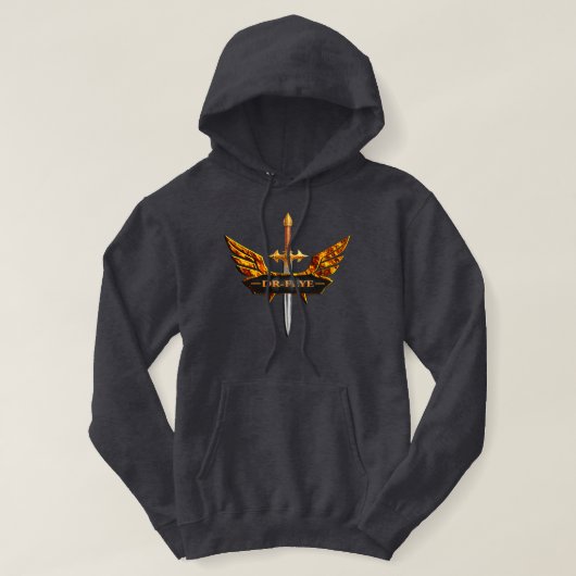 Dr Flye Logo T-Shirt Hoodie (Design vorne)