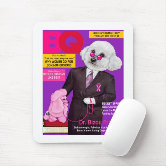 Dr. Frise auf BQ-TitelseiteMousepad Mousepad (Mit Mouse)