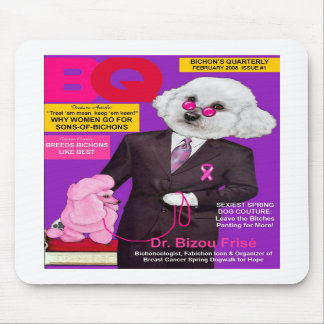 Dr. Frise auf BQ-TitelseiteMousepad Mousepad
