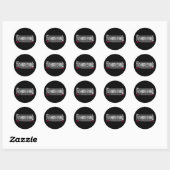Dr. Funkenberry Round Sticker (Blatt)
