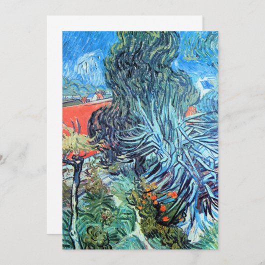 Dr. Gachet's Garden, Auvers von Vincent van Gogh (Vorne/Hinten)