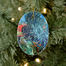 Dr. Gachet's Garden, Auvers von Vincent van Gogh Keramik Ornament