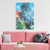 Dr. Gachet's Garden, Auvers von Vincent van Gogh Leinwanddruck (Insitu (Wohnzimmer))