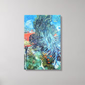 Dr. Gachet's Garden, Auvers von Vincent van Gogh Leinwanddruck (Vorderseite)