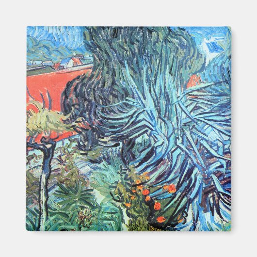 Dr. Gachet's Garden, Auvers von Vincent van Gogh Magnet (Vorne)