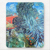 Dr. Gachet's Garden, Auvers von Vincent van Gogh Mousepad (Vorne)