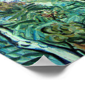 Dr. Gachet's Garden, Auvers von Vincent van Gogh Poster (Ecke)