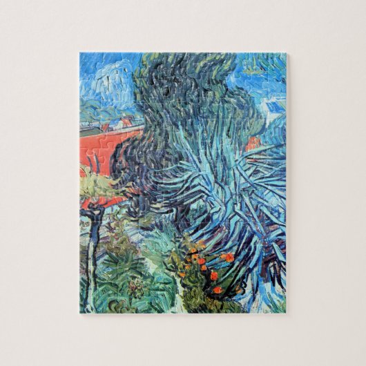 Dr. Gachet's Garden, Auvers von Vincent van Gogh Puzzle (Vertikal)