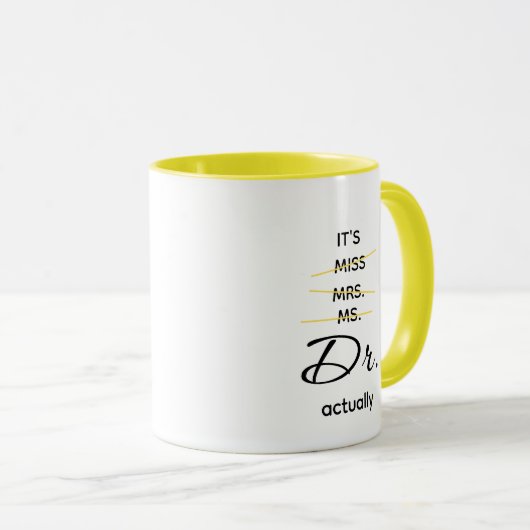 Dr. gelb tasse (VorderseiteRechts)