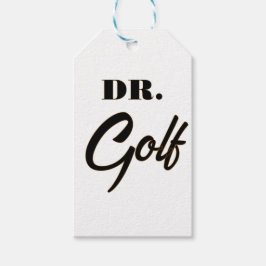 Dr. Golf Funny Design für Golfliebhaber Geschenkanhänger