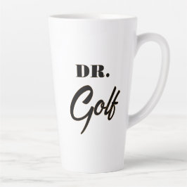 Dr. Golf Funny Design für Golfliebhaber Milchtasse