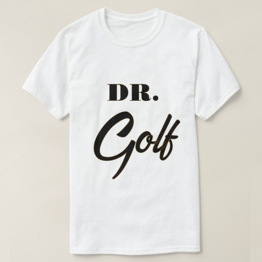 Dr. Golf Funny Design für Golfliebhaber T-Shirt (Design vorne)