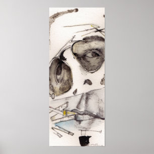 Dr. Gonzo als Jäger S. Thompson Poster