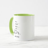 Dr. Green Tasse (Vorderseite Links)