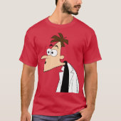 Dr Heinz Doofenshmirtz retro T-Shirt (Vorderseite)