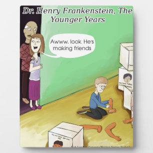 Dr. Henry Frankstien Jugendjahre Fotoplatte