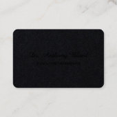 Dr. Herbalist und Akupunkturist Minimalistisch Sim Visitenkarte (Rückseite)