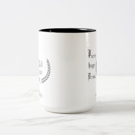 Dr. Hübsche Riesengetränk lustige Tasse (Mittel)