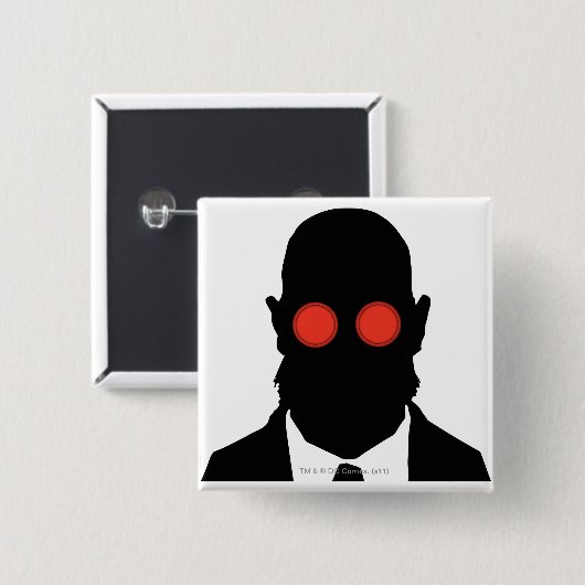 Dr. Hugo Strange Silo Button (Vorne & Hinten)