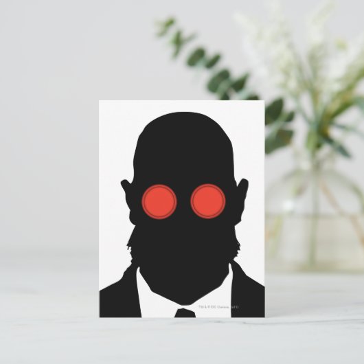 Dr. Hugo Strange Silo Postkarte (Stehend Vorderseite)