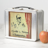 Dr. Hunter S. Thompson Kindergarten Metall Brotdose (Beispiel)