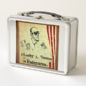 Dr. Hunter S. Thompson Kindergarten Metall Brotdose (Vorderseite)