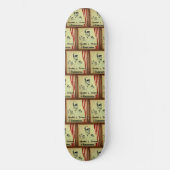 Dr. Hunter S. Thompson Kindergarten Skateboard (Vorderseite)