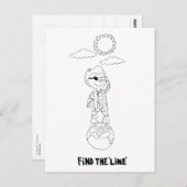 Dr. Ida Rolf - Finde die Linie Postkarte (Vorne/Hinten)