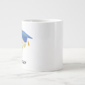 Dr. (Ihr Name) Doktoranden-Glückwunsch Jumbo-Tasse (Vorderseite)