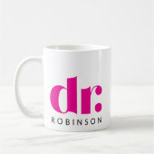 dr. [Individuelle Name] Kaffeetasse (Links)