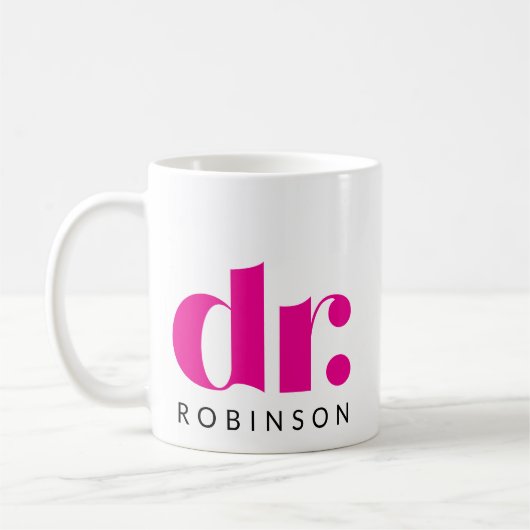 dr. [Individuelle Name] Kaffeetasse (Links)