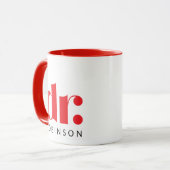 dr. [Individuelle Name] Tasse (Vorderseite Links)