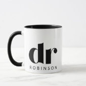 dr [Individuelle Name] Tasse (Links)