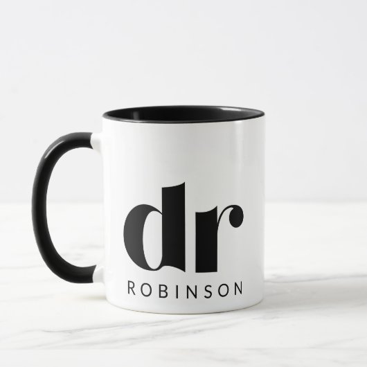 dr [Individuelle Name] Tasse (Links)