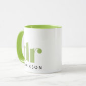 dr [Individuelle Name] Tasse (Vorderseite Links)